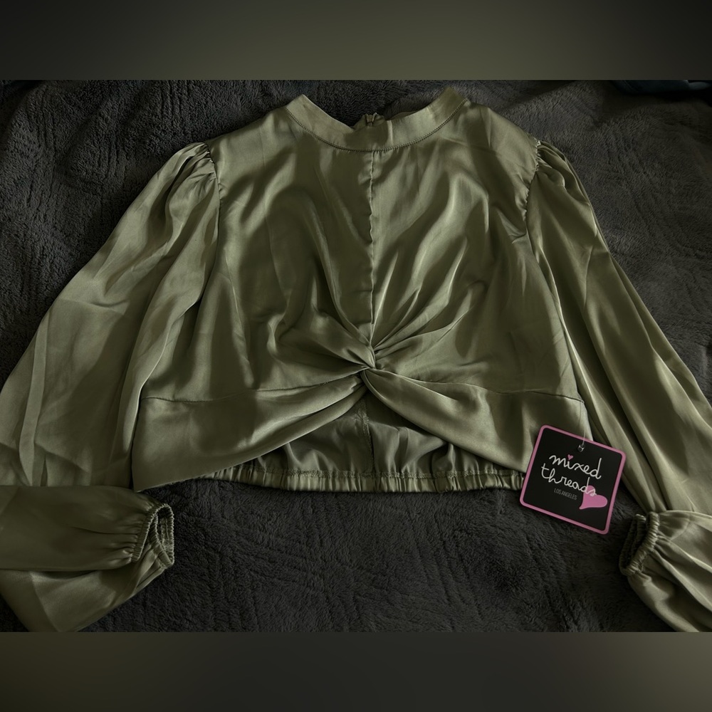 Olive Green Top